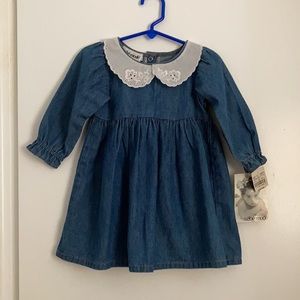 Bebe mode Chambray Baby Dress 18M